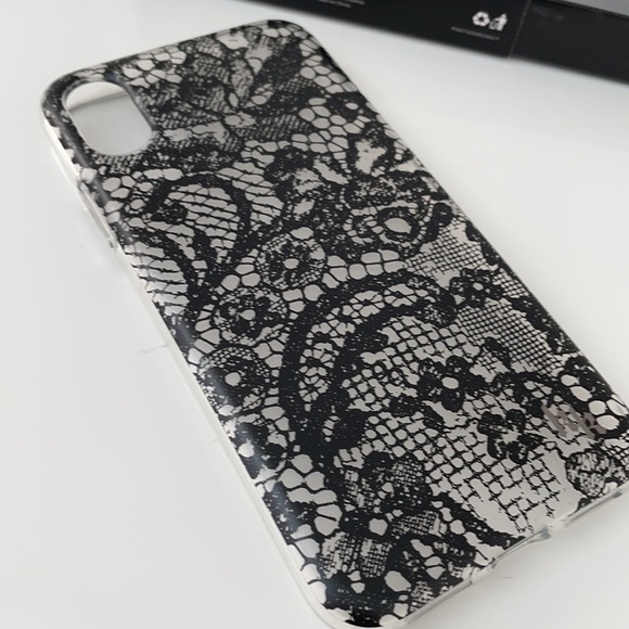 KENDYL & KYLE IPHONE X PROTECTIVE CASE BLACK LACE - Picture 6 of 15